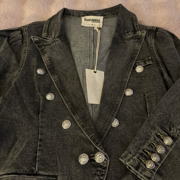 black western denim jacket - Picture 2 of 3